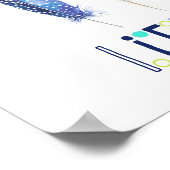 Wees dapper kleine kunstprint poster (Hoek)