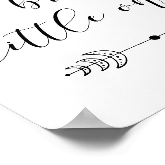 Wees dapper, kleine poster (Hoek)