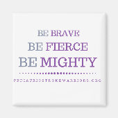 Wees dapper magneet (Voorkant)