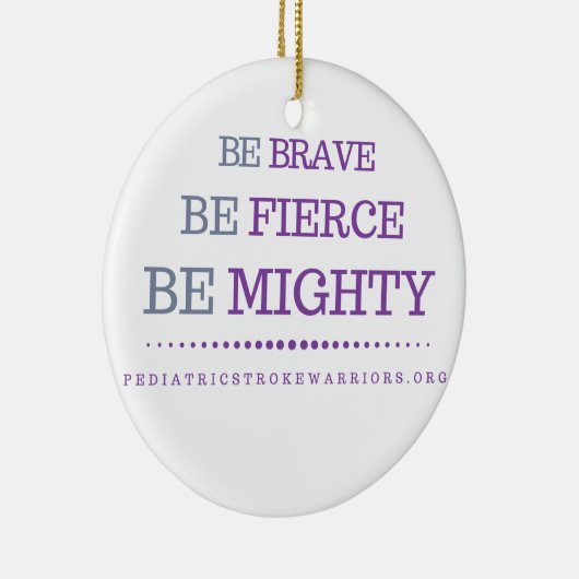 Wees dapper ornament (Rechts)