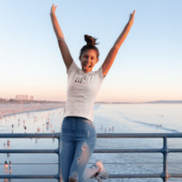 Wees dapper positief Motivatie Inspirerend T-shirt