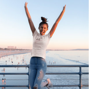 Wees dapper positief Motivatie Inspirerend T-shirt