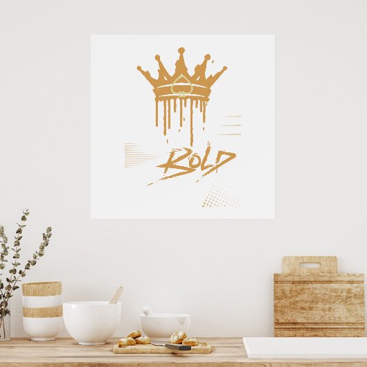 Wees Dapper Poster (Keuken)