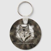 Wees dapper sleutelhanger (Voorkant)