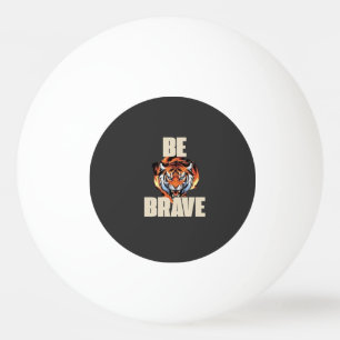 Wees Dapper Tijger Bal Pingpongbal