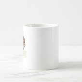 Wees dapper tijger mok | Motiverende koffiekop (Center)