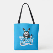 Wees dapper tote bag (Achterkant)
