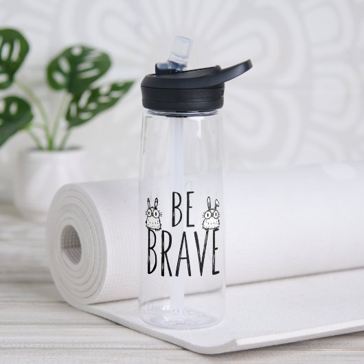 Wees Dapper Waterfles (Yoga (Gedraaid) )