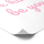 Wees dapper Wees aardig, Motivatie Kinder Poster (Hoek)