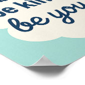 Wees dapper Wees aardig, Motivatie Kinder Poster (Hoek)