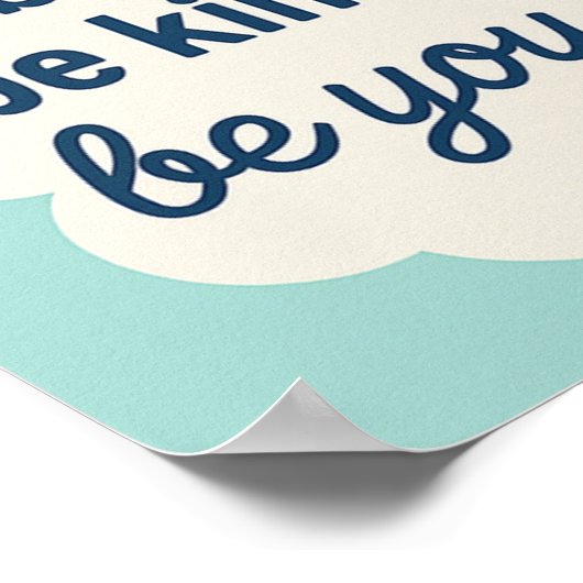 Wees dapper Wees aardig, Motivatie Kinder Poster (Hoek)