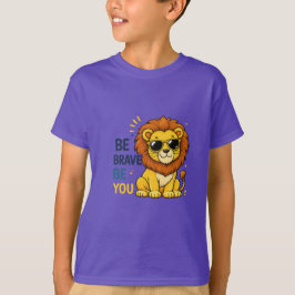 Wees Dapper Wees Jijzelf Leeuw T-shirt
