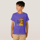 Wees Dapper Wees Jijzelf Leeuw T-shirt (Voorkant volledig)