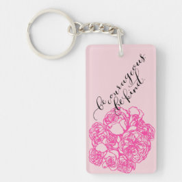 Wees dapper wees vriendelijk Aloha Sleutelhanger