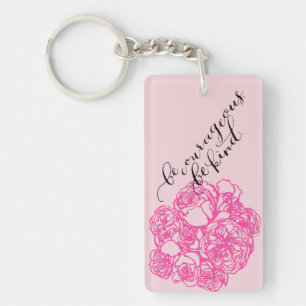Wees dapper wees vriendelijk Aloha Sleutelhanger