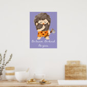 Wees Dapper Wees Vriendelijk Wees Jijzelf Nursery Poster (Keuken)
