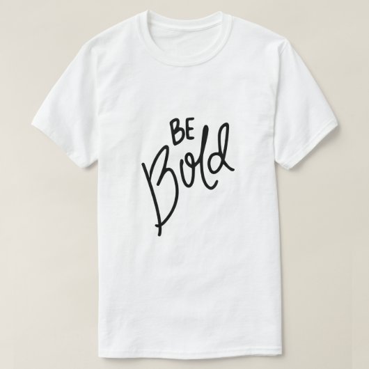 Wees Dapper – Zelfverzekerdheid Typografie T-shirt (Design voorkant)