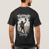 Wees Dappere Vrijheid T-shirt (Achterkant)