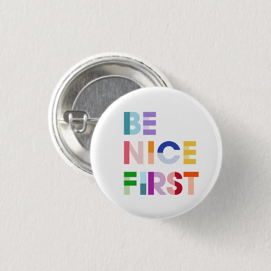 Wees de allereerste Inspirerend Button (Voorkant /achterkant)