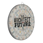 Wees de Architect van je Toekomst Dartbord (Voorkant Links)