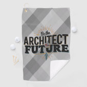 Wees de Architect van je Toekomst Golfhanddoek (Insitu)
