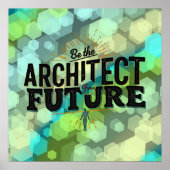 Wees de Architect van je Toekomst Poster (Voorkant)