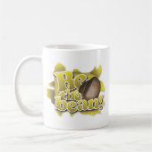 Wees de Bean (op schoot) Koffiemok (Links)