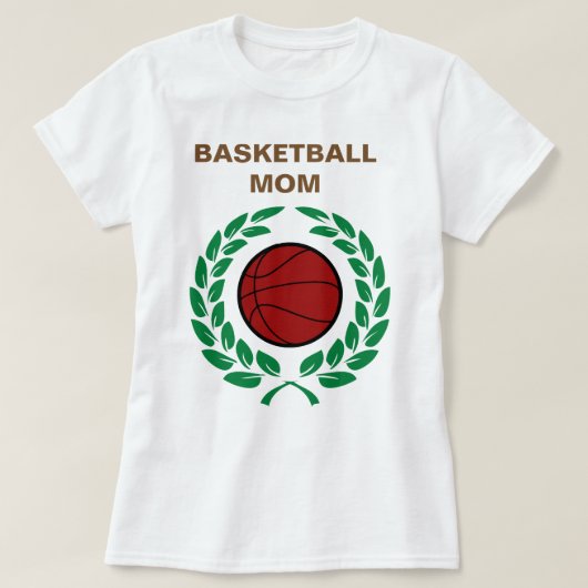 Wees de beste Basketball mama T-shirt (Design voorkant)