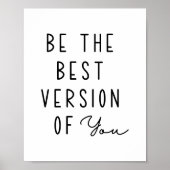 Wees de beste Motivatie versie van je Poster (Voorkant)
