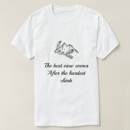Wees de beste t-shirt (Design voorkant)