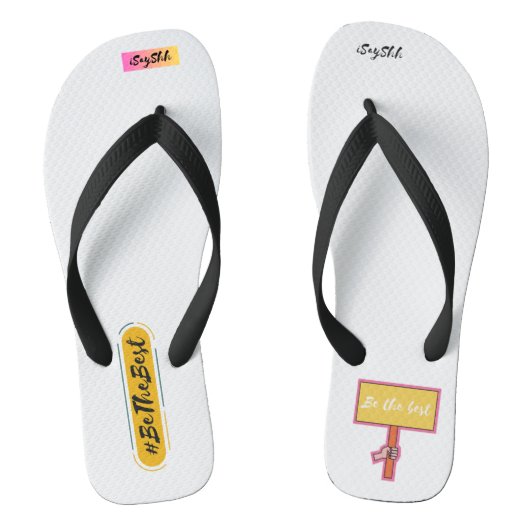 #wees de beste teenslippers (Voetbed)