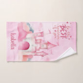 Wees de beste versie van je  bad handdoek (Handdoek)