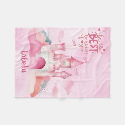 Wees de beste versie van je Fleece Deken (Voorkant (Horizontaal))