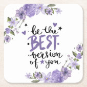 Wees de beste versie van je kartonnen onderzetters (Voorkant)