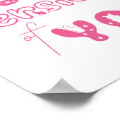 Wees de beste versie van je Schattigee kattenmuurk Poster (Hoek)