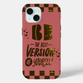 Wees de beste versie van jezelf Case-Mate iPhone case (Achterkant)