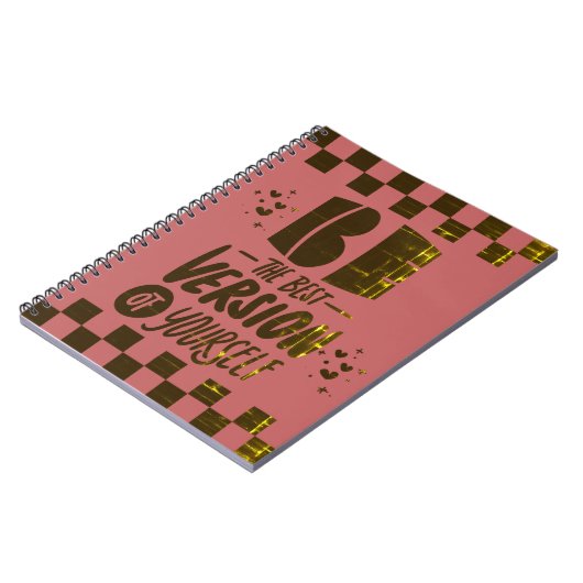 Wees de beste versie van jezelf notitieboek (Linkerzijde)