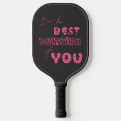 Wees de Beste Versie van Jou Schattige Kat Pickleball Paddle (Voorkant)