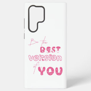 Wees de Beste Versie van Jou Schattige Kat Samsung Galaxy Hoesje