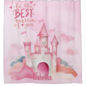 Wees de beste versie van u aanpasbaar douchegordijn (Voorkant)