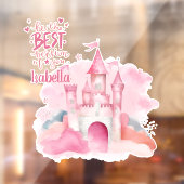 Wees de beste versie van u gepersonaliseerd raamsticker (Vel 2)