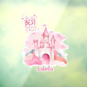 Wees de beste versie van u gepersonaliseerd raamsticker (Vel 3)