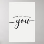 Wees de beste versie van uw Poster (Voorkant)