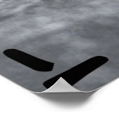 "Wees de bestuurder" Positief Poster voor wandkuns (Hoek)