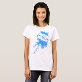 Wees de beweging Babydoll T-shirt (Voorkant volledig)