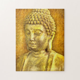 Wees de boeddha legpuzzel