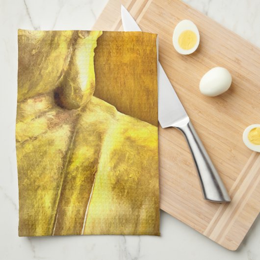 Wees de boeddha theedoek (Quarter Fold)