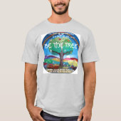 Wees de boom - Addidas T-shirt (Voorkant)