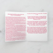 "Wees de boom" vruchten van het Wenskaart van de G Feestdagen Kaart (Binnen)