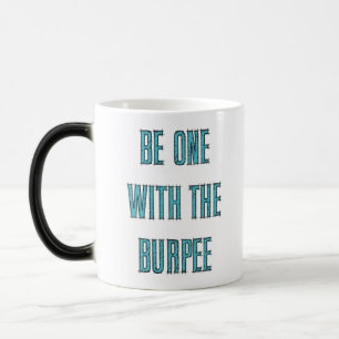 Wees de Burpee Funny Gym Fitness Workout Humor Magische Mok